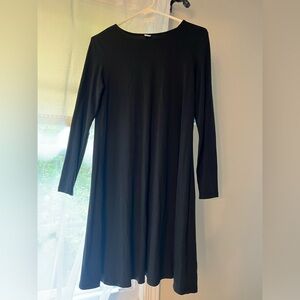 Old Navy Black t shirt dress size XS NWT